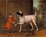 A Favorite Poodle And Monkey Belonging To Thomas Osborne, The 4th Duke of Leeds